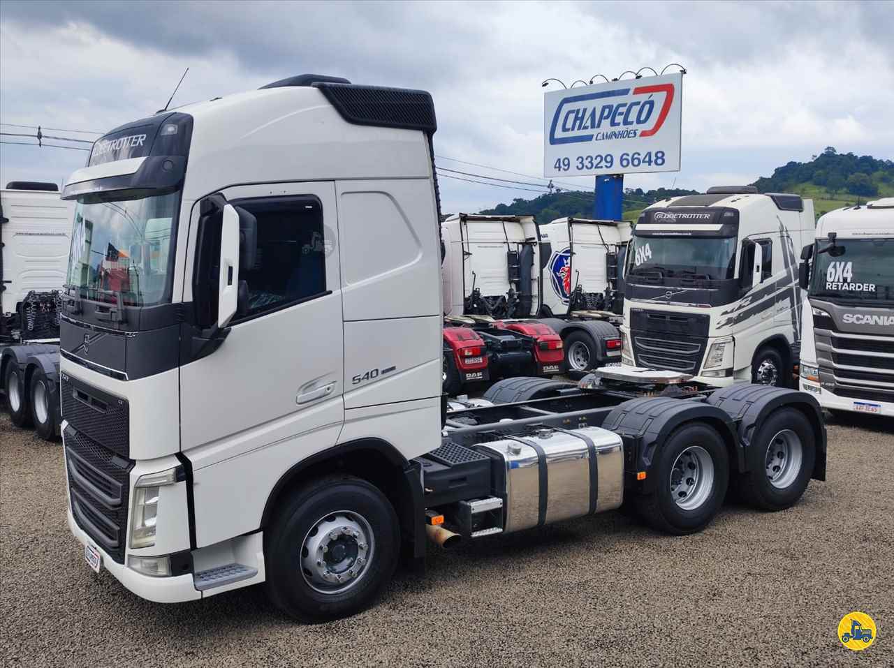 CAMINHAO VOLVO VOLVO FH 540 Cavalo Mecânico Cavalo 6x4 Chapecó Caminhões CORDILHEIRA ALTA SANTA CATARINA SC